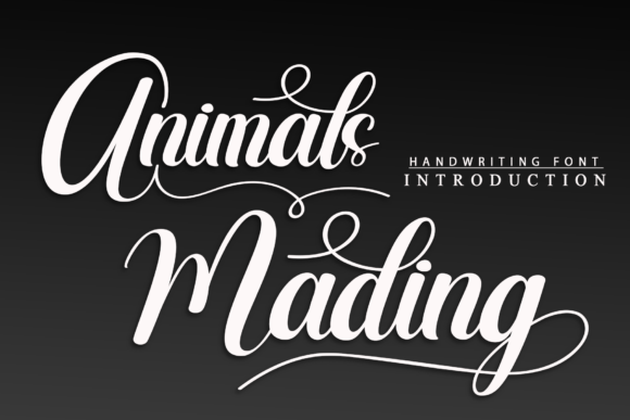 Animals Mading Font: A Branding Upgrade