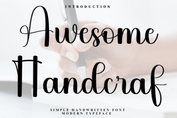 Awesome Handcraf Font: A Branding Review
