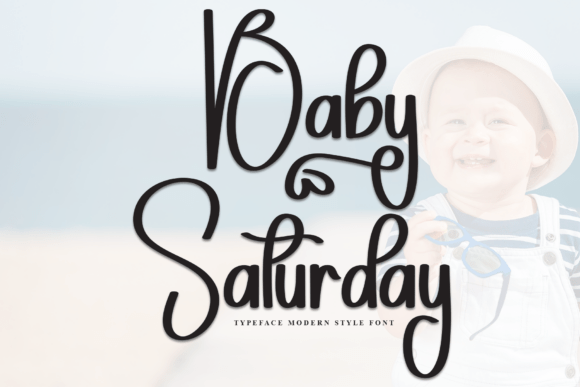 Baby Saturday: A Playful Script Font for Modern Branding