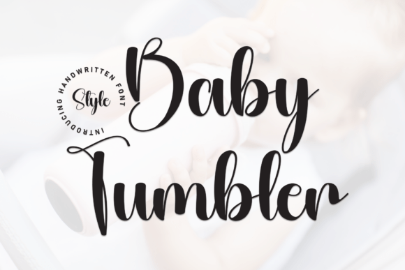 Baby Tumbler Font for Consistent Branding