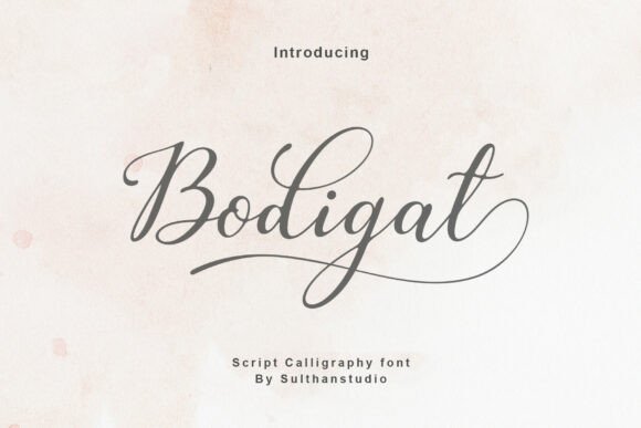 Bodigat Font: Elevate Your Brand Identity