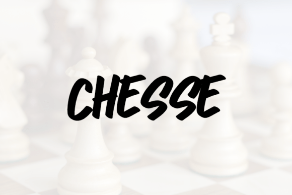 Chesse: A Refined Script Font for Editorial Design