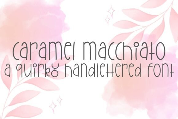 Clcaramelmacchiato Font for Handmade Brands