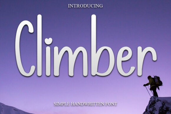 Climber Font Review: A Casual Handwritten Typeface for Modern Brands