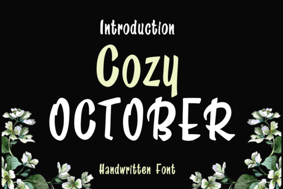 Cozy October: A Handwritten Font for Warm Branding