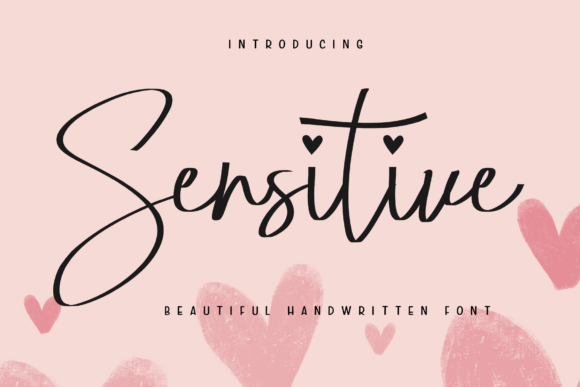 Designing with Sensitive: A Handwritten Font for Modern Web Layouts
