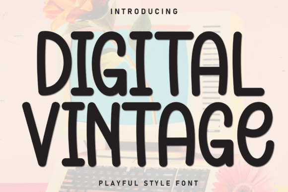 Digital Vintage: The Handwritten Display Font for Bold Campaigns