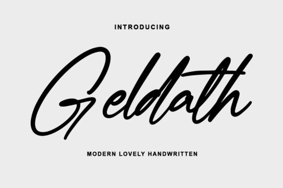 Elevate Your Campaigns with the Geldath Typeface