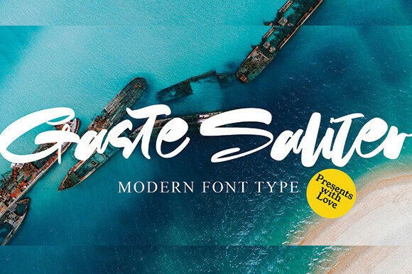 Gaste Saliter: A Timeless Handwritten Font for Makers