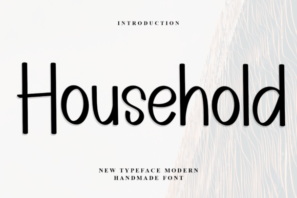 Household Typeface: A Festive Review for Designers
