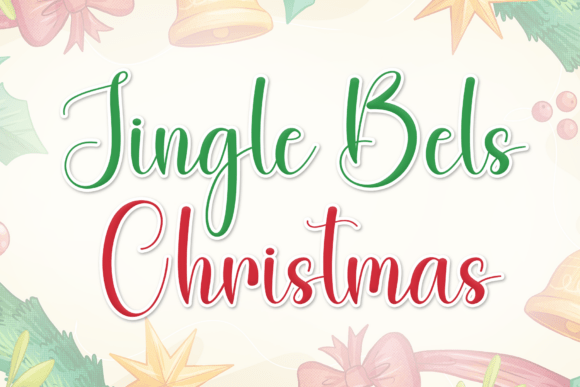 Jingle Bels Christmas Font Review for Web Design