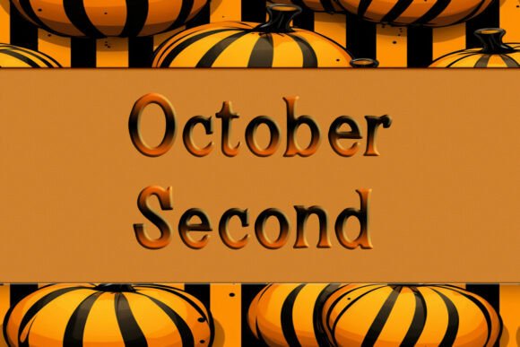 October Second Font for Makers