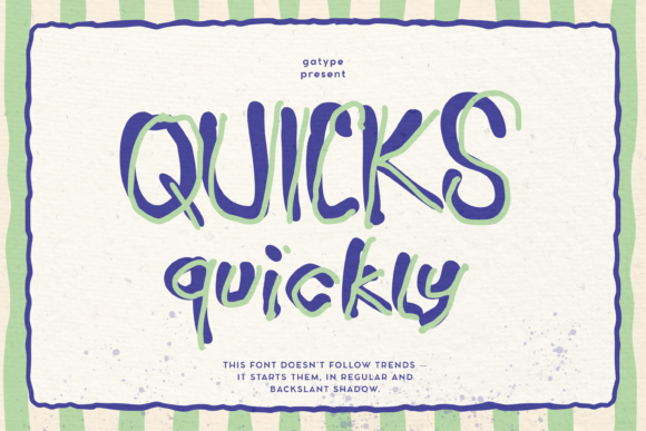Quicks Quickly: The Handwritten Font for Bold Marketing