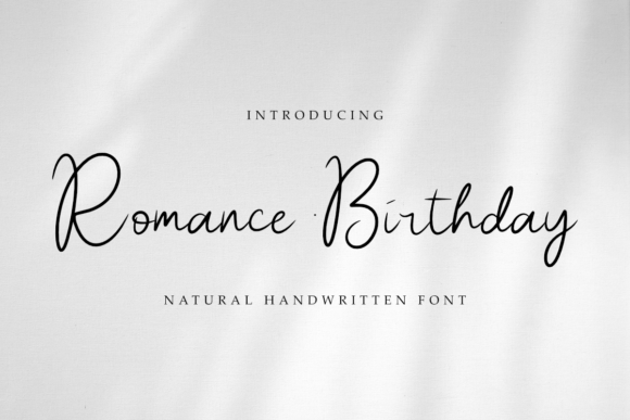 Romance Birthday Font: A Marketer’s Review