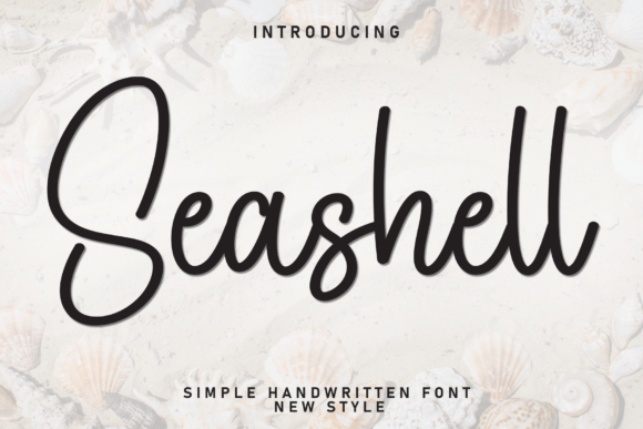 Seashell Font: Elegant Script for Editorial Design